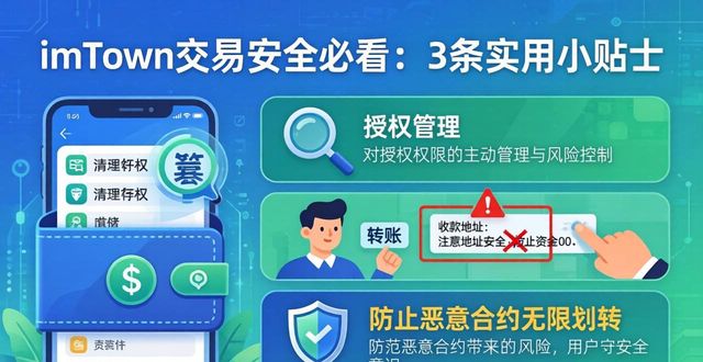 钱包知识_钱包pius_使用imtoken钱包进行交易时的安全小贴士